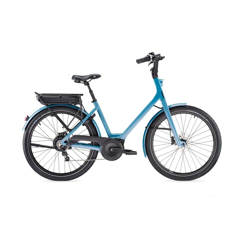 Vélo de ville électrique Moustache Lundi 26.1 2020 bleu