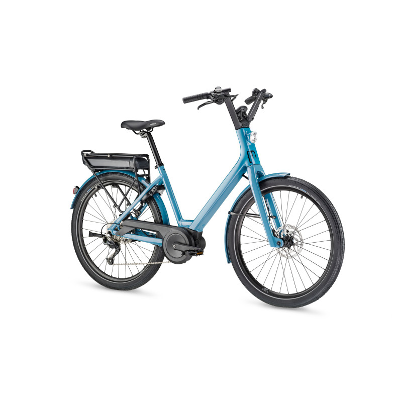 Vélo de ville électrique Moustache Lundi 26.1 2020 bleu avant