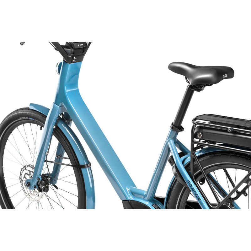 Vélo de ville électrique Moustache Lundi 26.1 2020 cadre ouvert