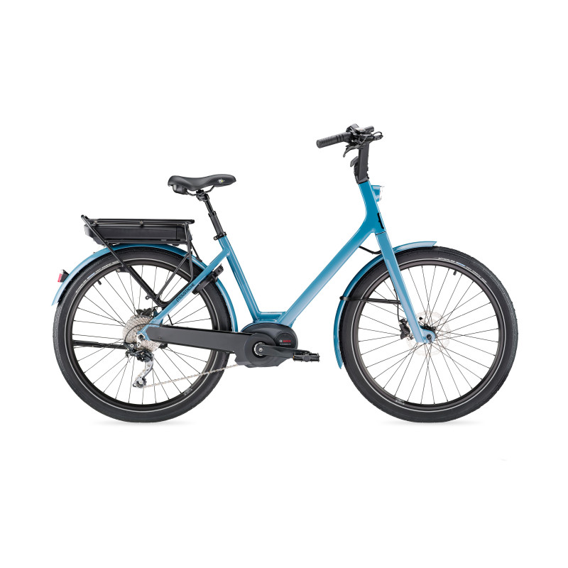 Vélo de ville électrique Moustache Lundi 26.3 2020 bleu