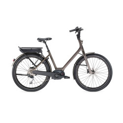 Vélo de ville électrique Moustache Lundi 26.3 2020 gris foncé
