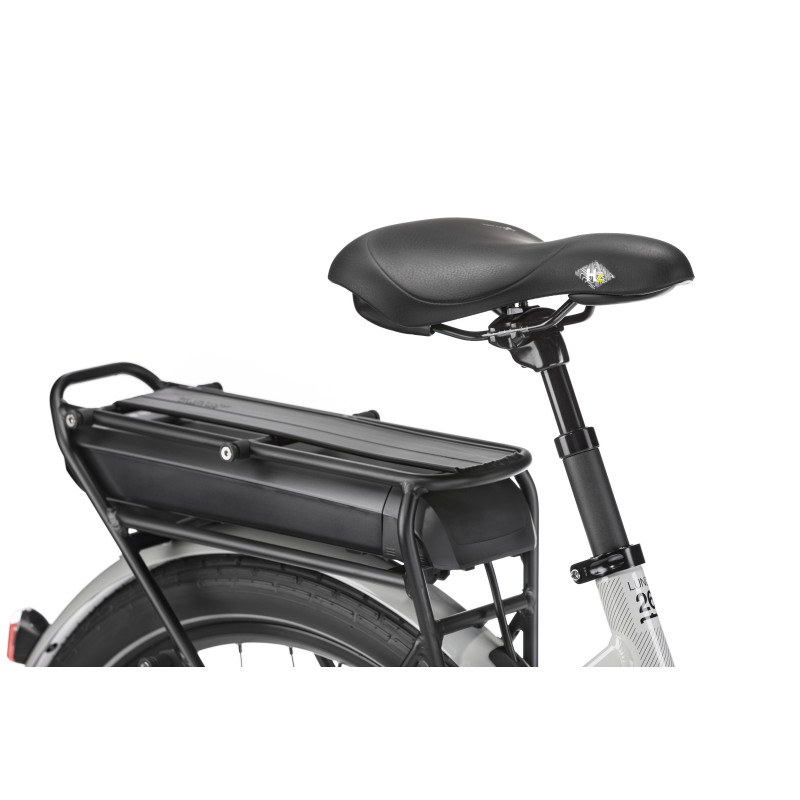 Vélo de ville électrique Moustache Lundi 26.3 2020 batterie