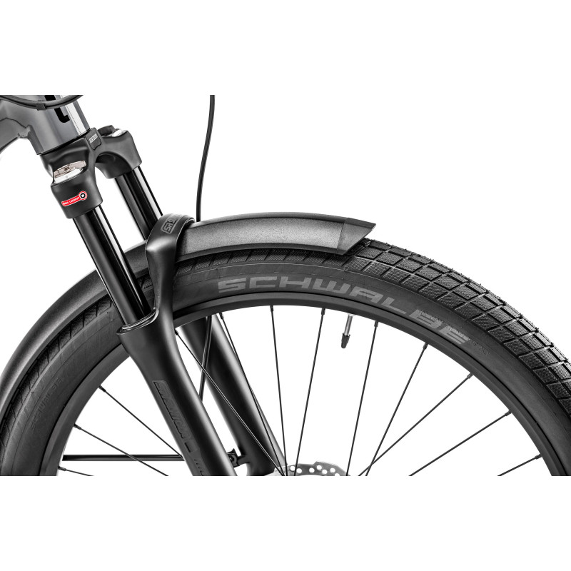 Vélo de ville électrique Moustache Friday 27 FS 5 2020 pneu Schwalbe