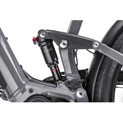 Vélo de ville électrique Moustache Friday 27 FS 5 2020 amortisseur