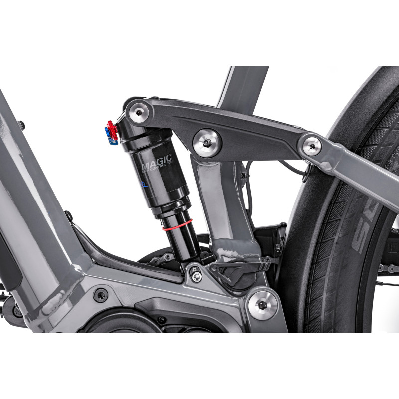 Vélo de ville électrique Moustache Friday 27 FS 5 2020 amortisseur