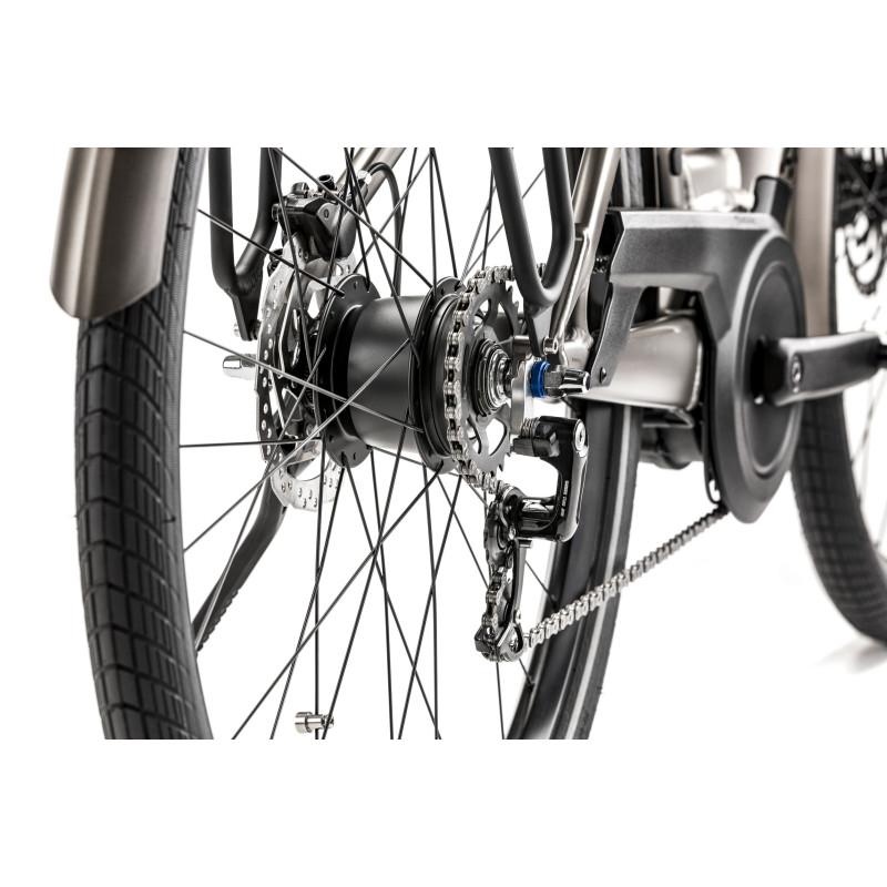 VTC électrique Moustache Samedi 28.3 2020 moyeu Shimano