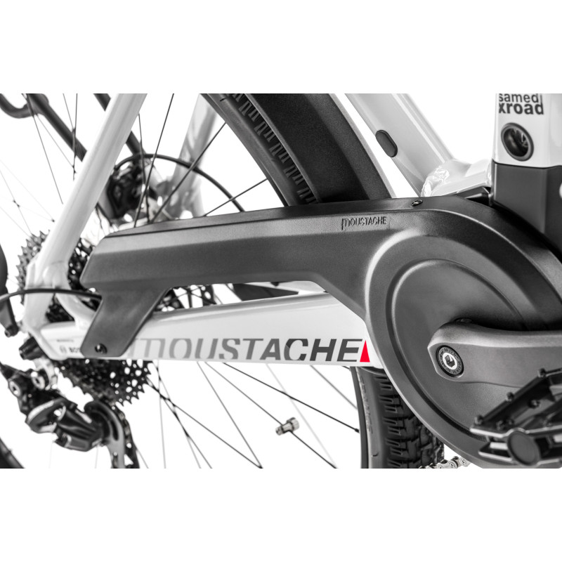 VTC électrique Moustache Samedi 27 Xroad 3 2020 protège-chaîne