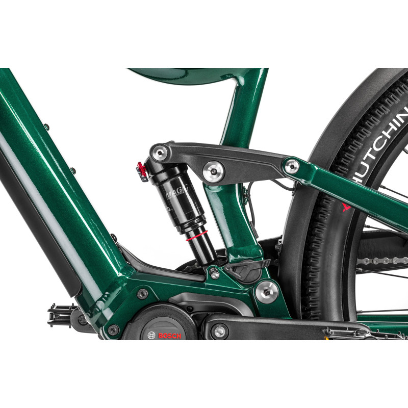 VTC électrique Moustache Samedi 27 Xroad FS 7 2020 amortisseur