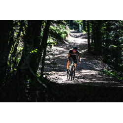 Vélo Gravel électrique Moustache Dimanche 29.3 2020 forêt