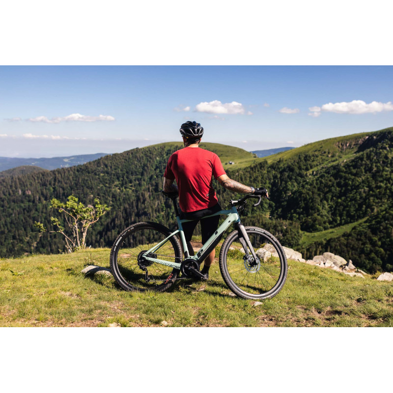 Vélo Gravel électrique Moustache Dimanche 29.3 2020 montagne