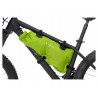 Sacoche de cadre bikepacking Vaude Trailframe 8L vert cadre
