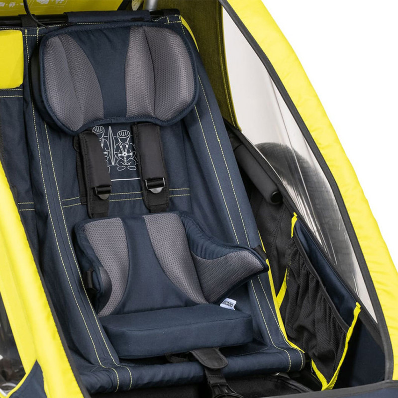 Renfort d'assise Croozer pour siège de remorque