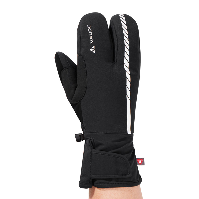 CUTeFiorino Gants Bleu Femme Gants de Vélo Hiver Chauds pour Femmes,  Velours Épaissi, Froid et Coupe-Vent Gants en Soie Femmes Noir