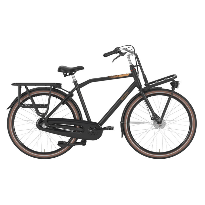 Vélo de ville Gazelle Heavy Duty NL femme noir