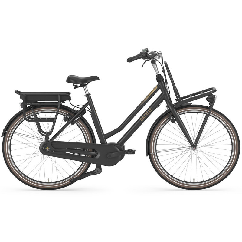 Vélo de ville Gazelle Heavy Duty NL femme noir