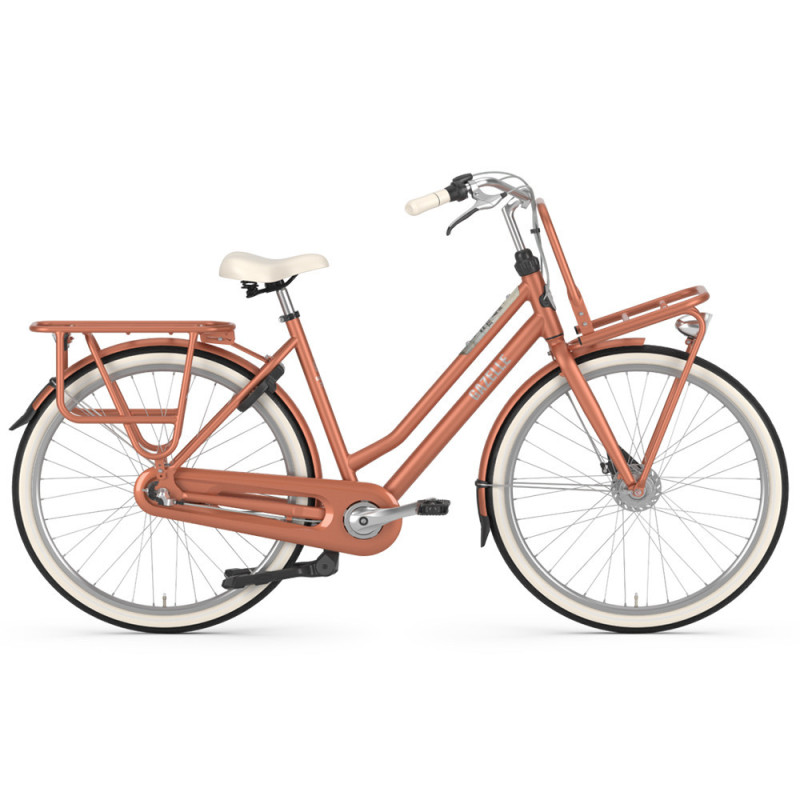 Vélo de ville Gazelle Heavy Duty NL femme noir
