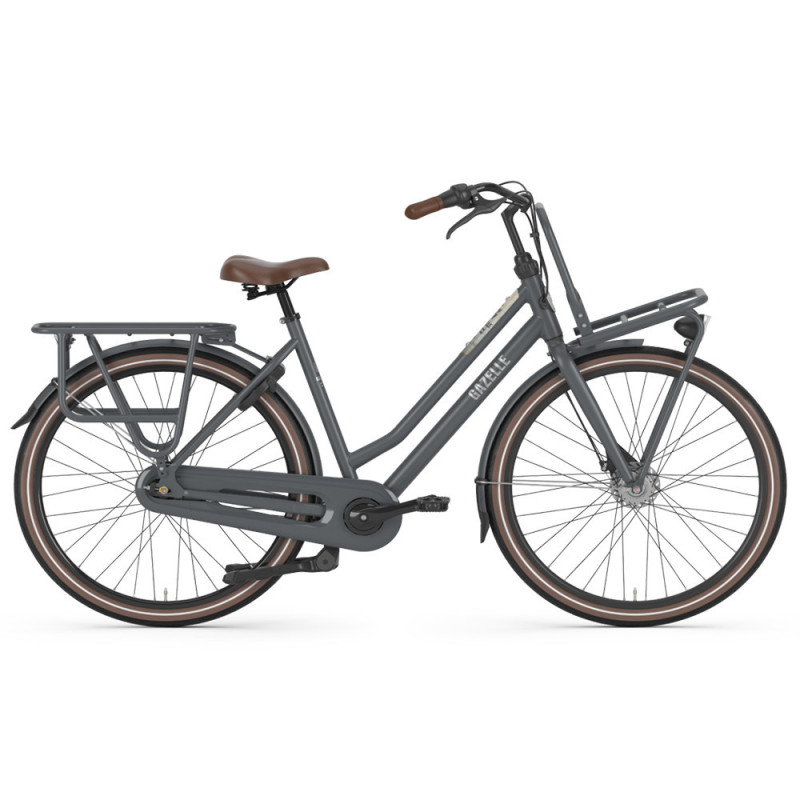 Vélo de ville Gazelle Heavy Duty NL femme noir