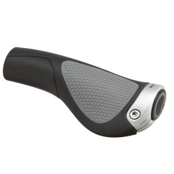 Vhbw 2x Poignées de guidon pour vélo et VTT - Poignee avec cornes bar-ends,  ergonomique, noir / jaune