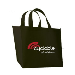 Sac cabas tissu Cyclable
