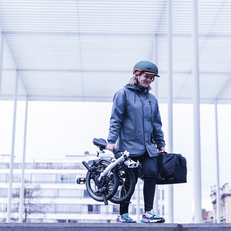 Vélo pliant électrique Brompton Electric 6 vitesses - Configuration Cyclable