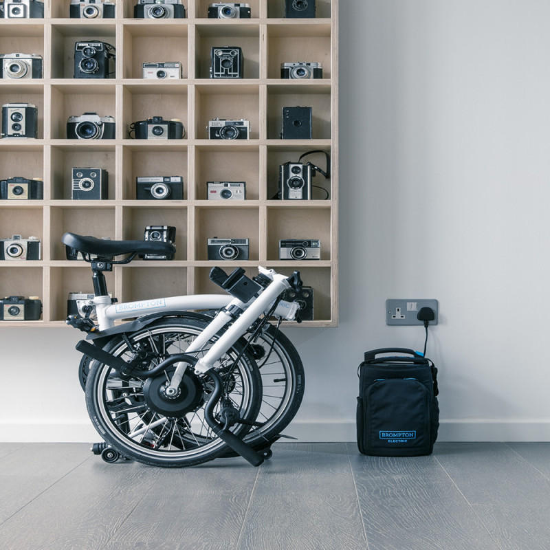 Vélo pliant électrique Brompton Electric 6 vitesses - Configuration Cyclable