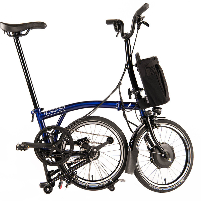 Vélo pliant électrique Brompton Electric 6 vitesses - Configuration Cyclable