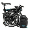Vélo pliant électrique Brompton Electric 6 vitesses - Configuration Cyclable
