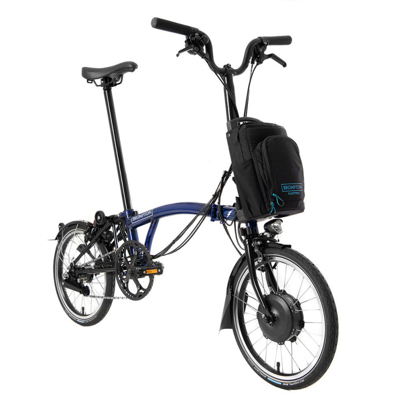 Vélo pliant électrique Brompton Electric 6 vitesses - Configuration Cyclable