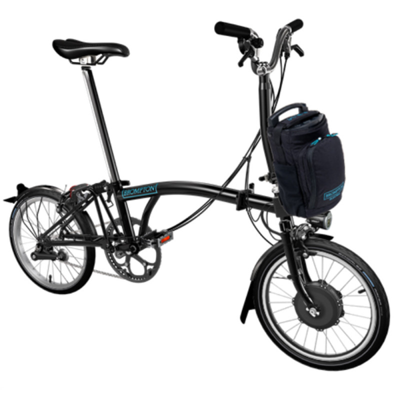 Vélo pliant électrique Brompton Electric 6 vitesses - Configuration Cyclable