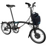 Vélo pliant électrique Brompton Electric 6 vitesses - Configuration Cyclable