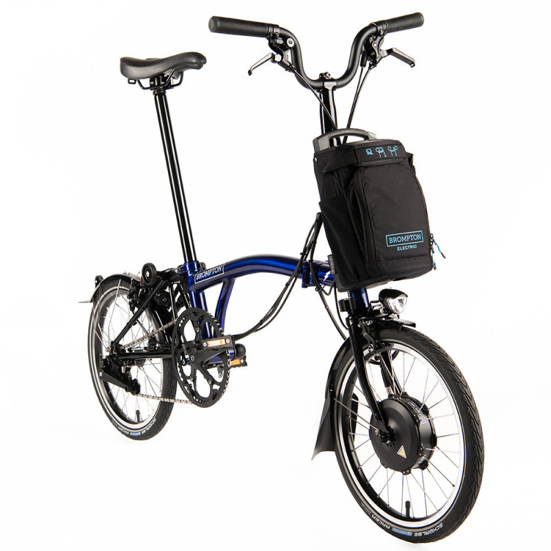 Vélo pliant électrique Brompton Electric 6 vitesses - Configuration Cyclable
