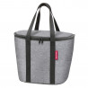 Sac isotherme pour panier vélo avant KlickFix Iso Basket Bag 16L gris