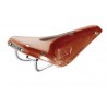 Selle de vélo cuir Brooks B17 Narrow Carved miel