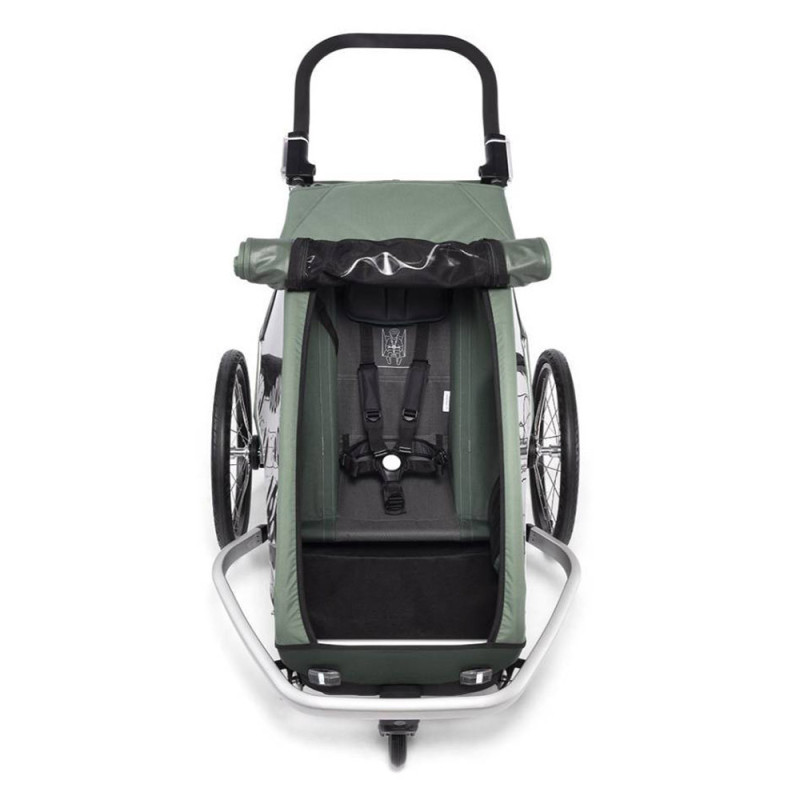 Remorque vélo enfant Croozer Kid Vaaya 1 poussette habitacle