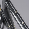 Vélo Gravel Genesis Croix de Fer 10 noir fixations top-tube