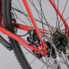 Vélo Gravel Genesis Croix de Fer 20 rouge haubans