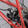 Vélo Gravel Genesis Croix de Fer 20 rouge frein arrière