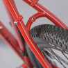 Vélo Gravel Genesis Croix de Fer 20 rouge pneu arrière