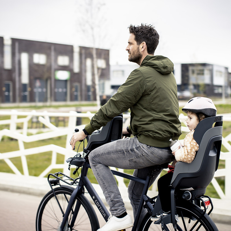 Siège vélo bébé sur cadre BOBIKE Vanille en stock