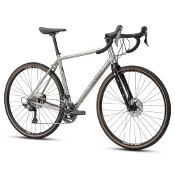 Vélo Gravel Genesis Croix de Fer Titane Alice Clear