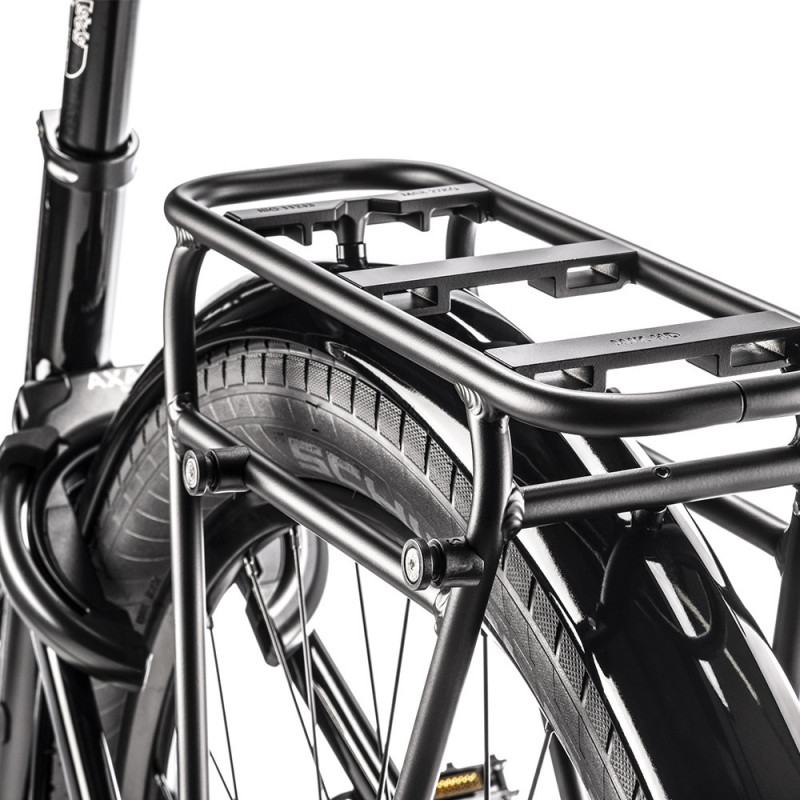 Vélo de ville électrique Moustache Lundi 27.1 porte-bagages