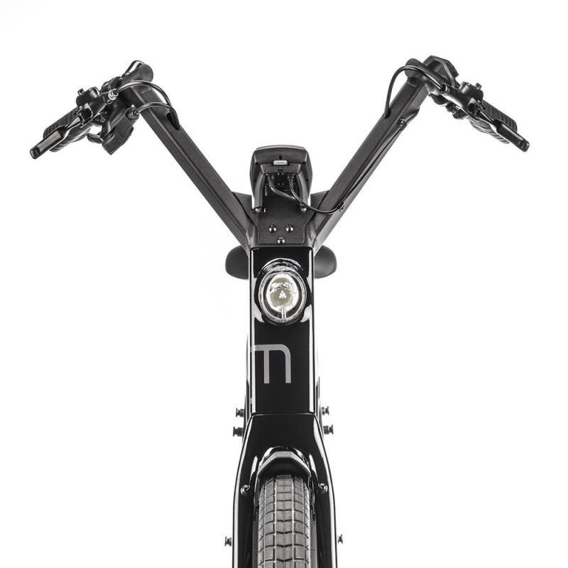 Vélo de ville électrique Moustache Lundi 27.1 phare