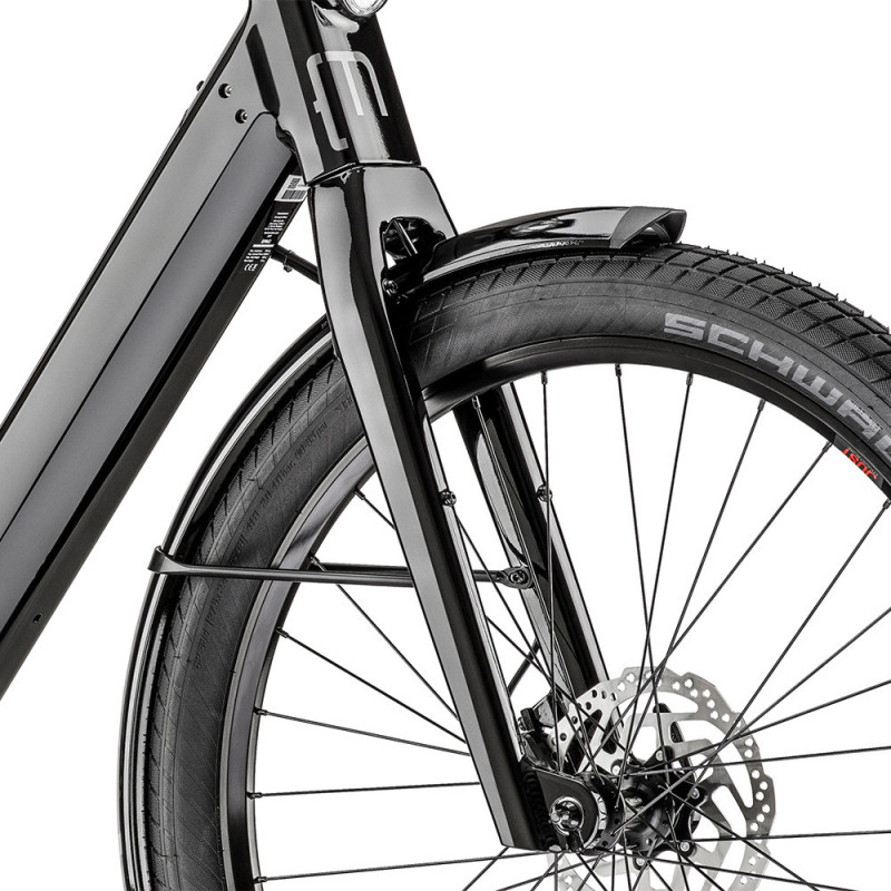 Vélo de ville électrique Moustache Lundi 27.1 fourche