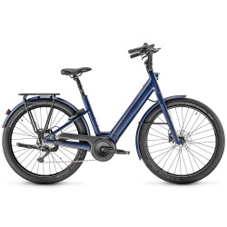 Vélo de ville électrique Moustache Lundi 27.1 bleu