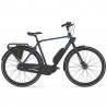 Vélo de ville électrique Gazelle CityGo C7 HMS cadre diamant