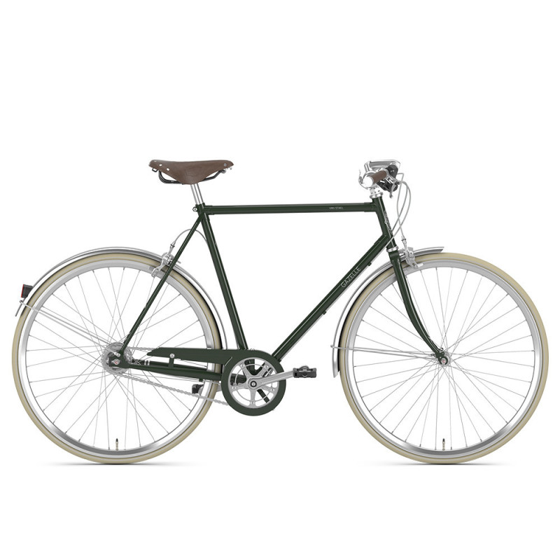 Vélo de ville Gazelle Van Stael vert diamant