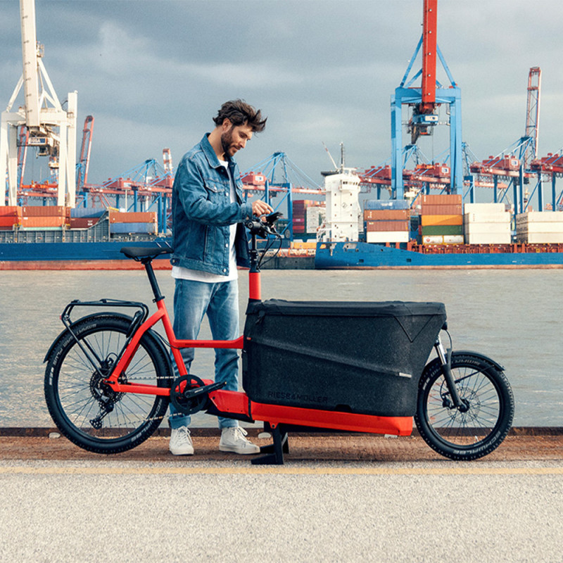 Vélo cargo électrique Riese&Müller Packster 70