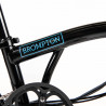 Vélo pliant électrique Brompton noir