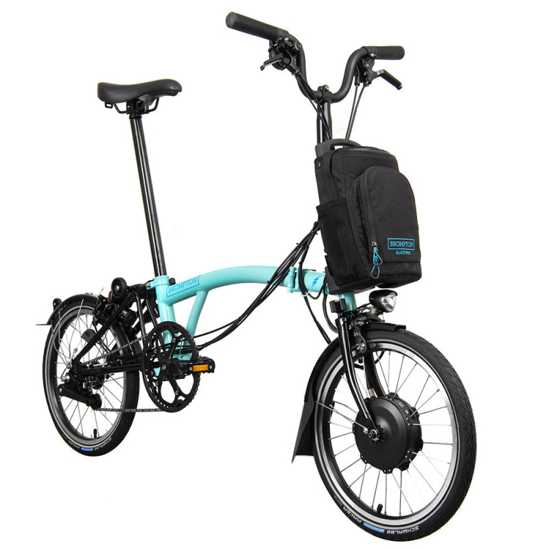 Vélo pliant électrique Brompton Electric 6 vitesses - Configuration Cyclable