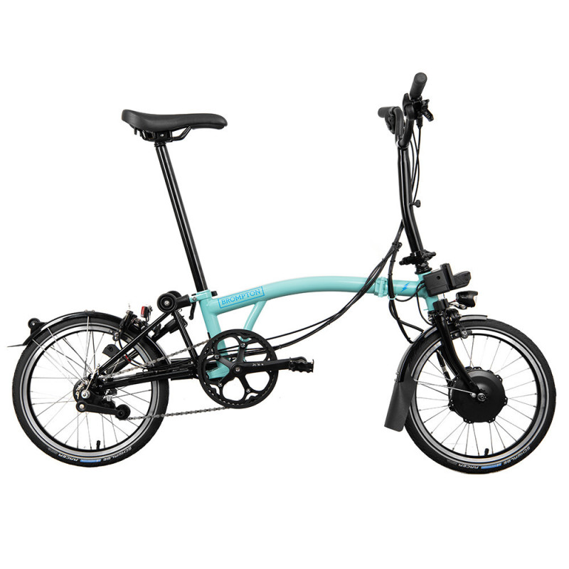 Vélo pliant électrique Brompton Electric 6 vitesses - Configuration Cyclable